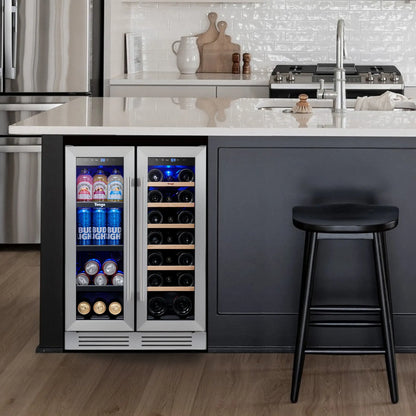 Yeego French Door Wine Beverage Fridge