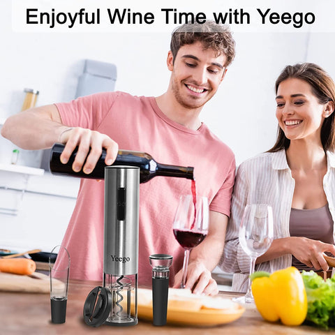 Yeego Electric Wine Opener Set