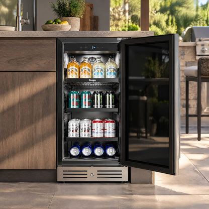 Yeego 15'' Outdoor Beverage Fridge, 100 Cans