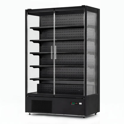 Yeego 45.6 Cu.Ft. 2-Door Open Air Merchandiser Refrigerator