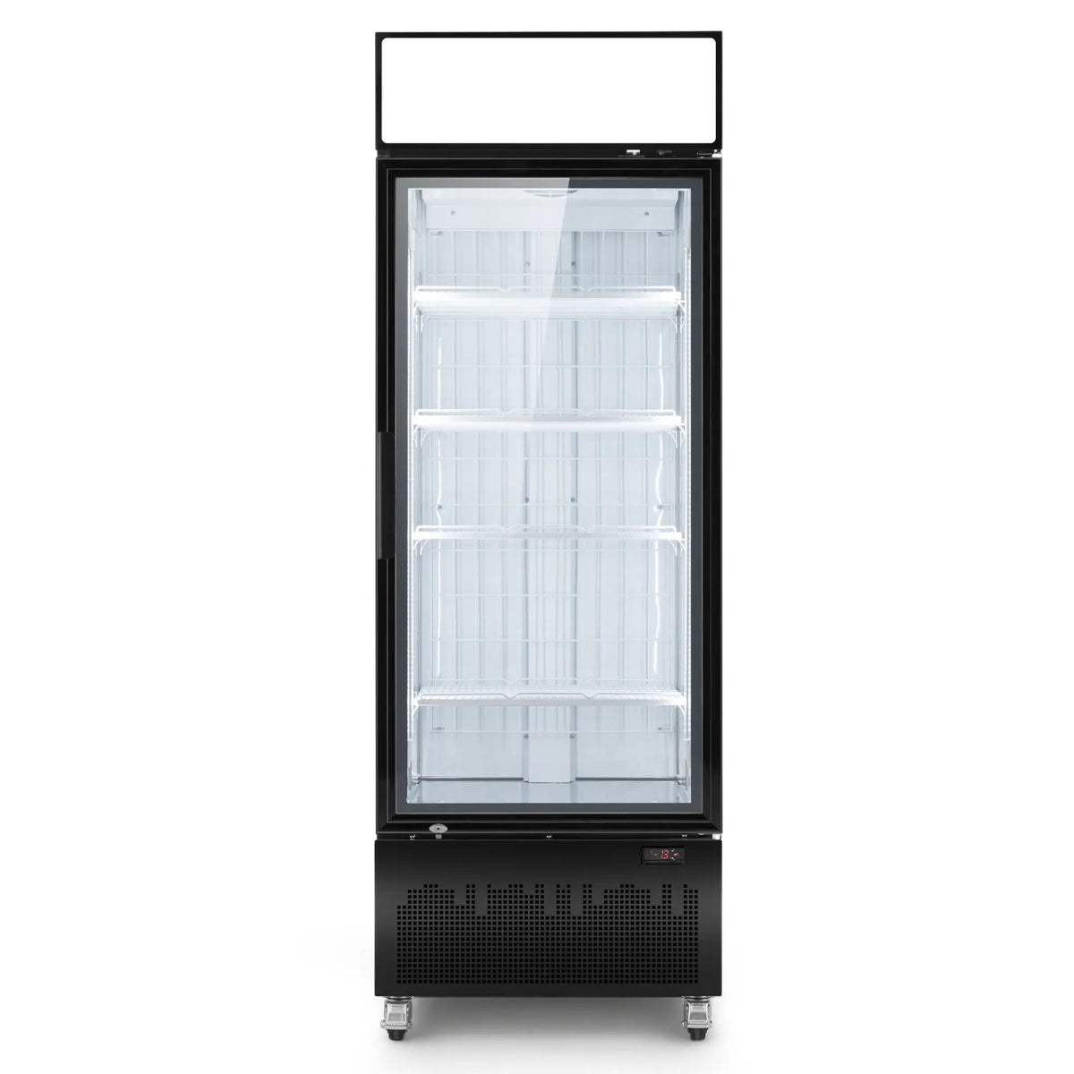 Yeego 18.9 Cu. Ft. Single-Door Commercial Glass Freezer