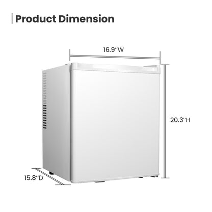 Yeego 16.9-inch 1.34 Cu.Ft Compact Mini Refrigerator