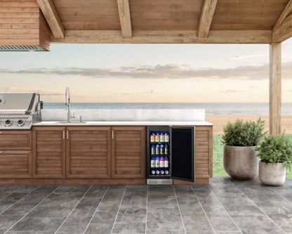 Yeego 15'' Outdoor Beverage Fridge, 80 Cans