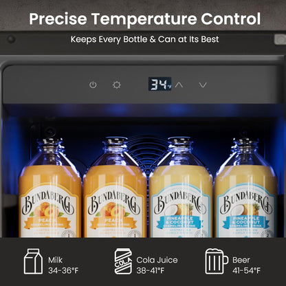 Yeego 15'' Outdoor Beverage Fridge, 80 Cans