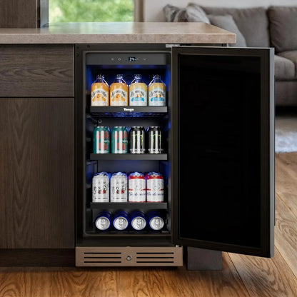 Yeego 15'' Outdoor Beverage Fridge, 80 Cans