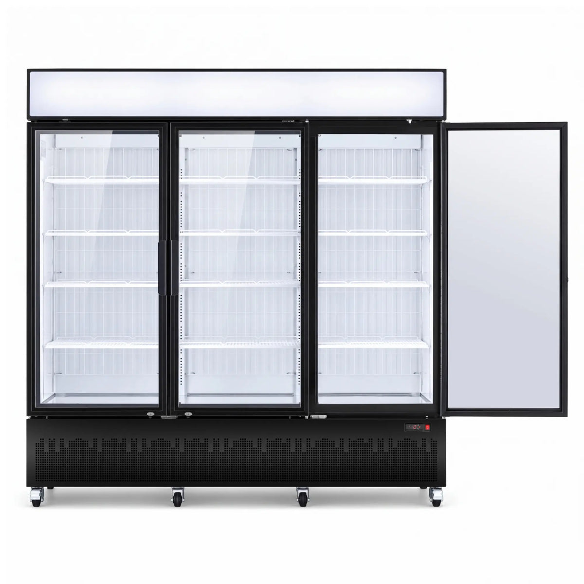 Yeego 62.3 Cu. Ft. 3-Door Commercial Reach-In Freezer
