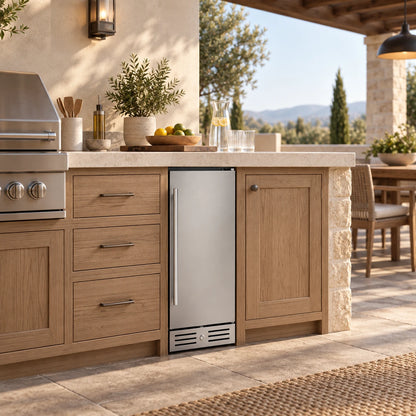 Yeego 15'' Outdoor Beverage Fridge, 100 Cans