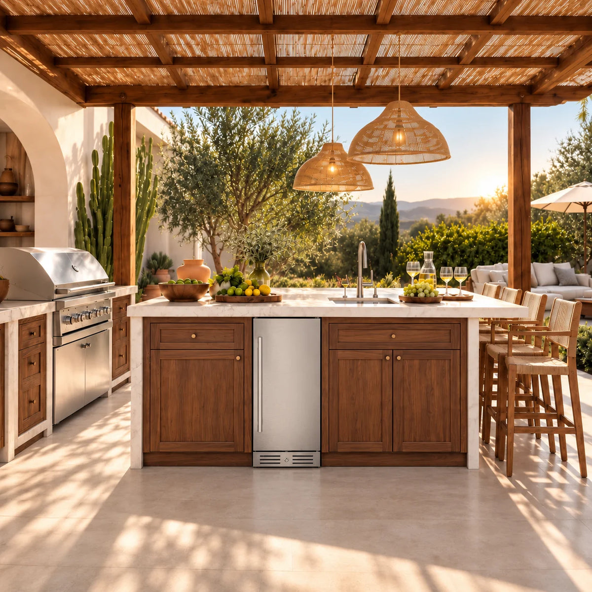 Yeego 15'' Outdoor Beverage Fridge, 100 Cans