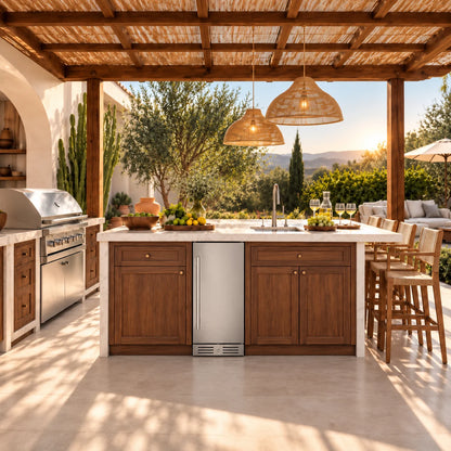 Yeego 15'' Outdoor Beverage Fridge, 100 Cans