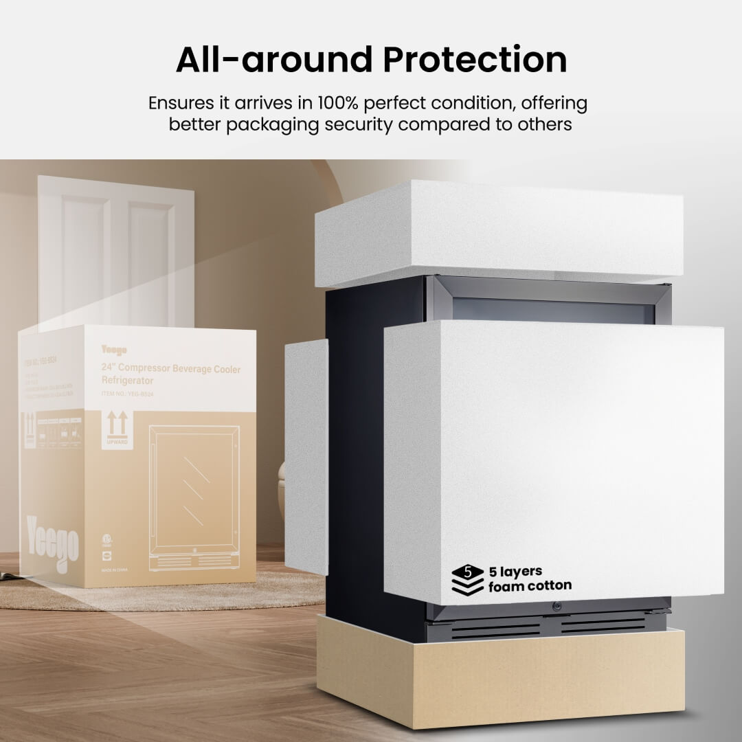 Multi-layer thickened cardboard box for all-round protection.