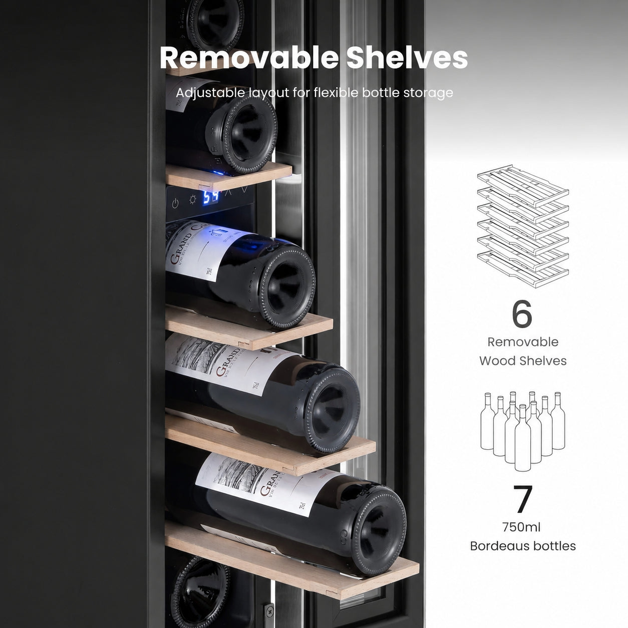 Yeego 7 Bottles Wine Cooler