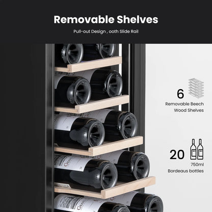 Yeego 12" Wine Fridge 23 Bottles - Yeego Life