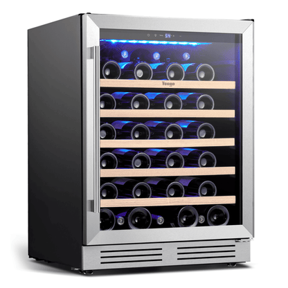 24-Inch 52-Bottle Built In Wine Fridge – Yeego Life