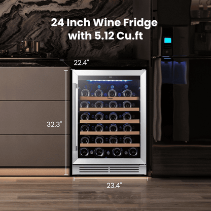 ws24 wine fridge size 24 inch