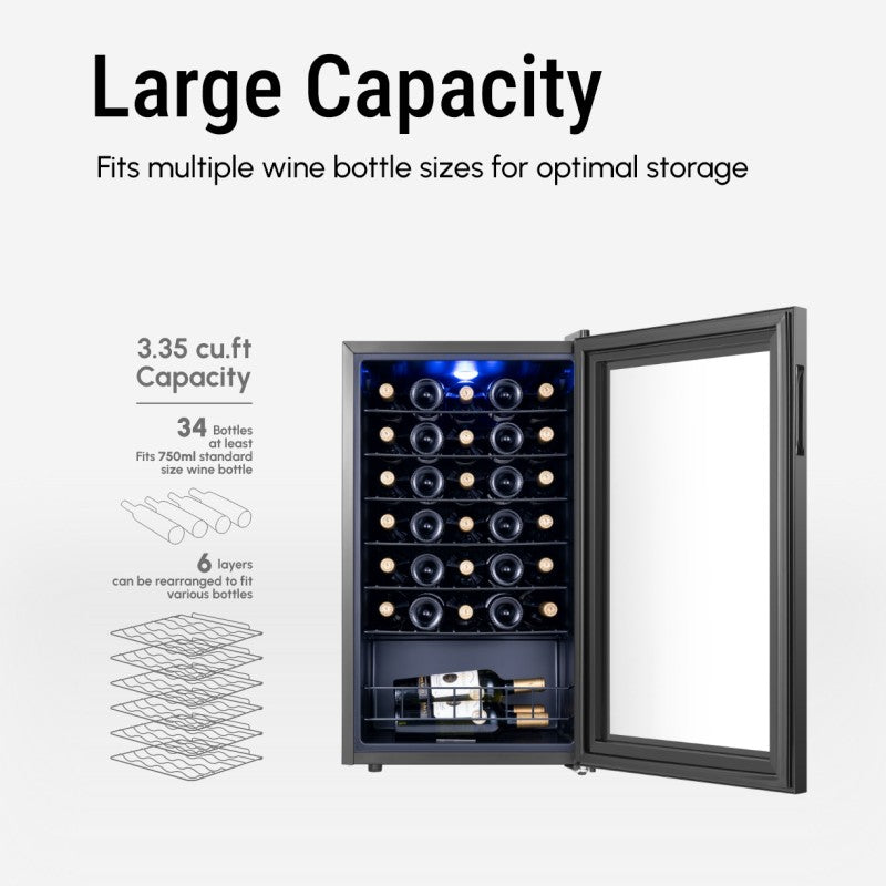 Yeego Freestanding Wine Cooler - Yeego Life