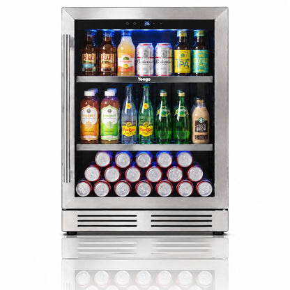 Yeego 24" Beverage Cooler 180 Cans
