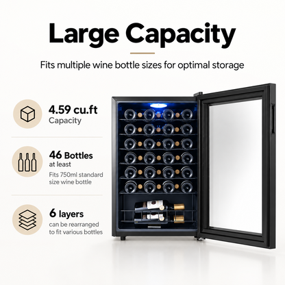 Yeego Freestanding Wine Cooler