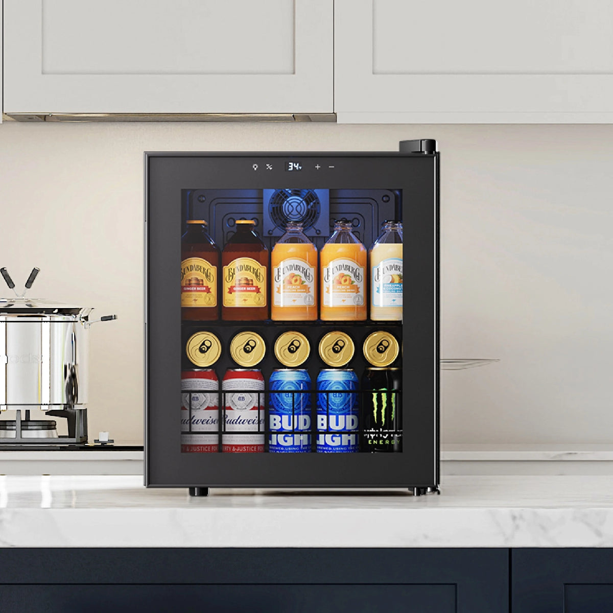 Yeego 65-Can Beverage Fridge