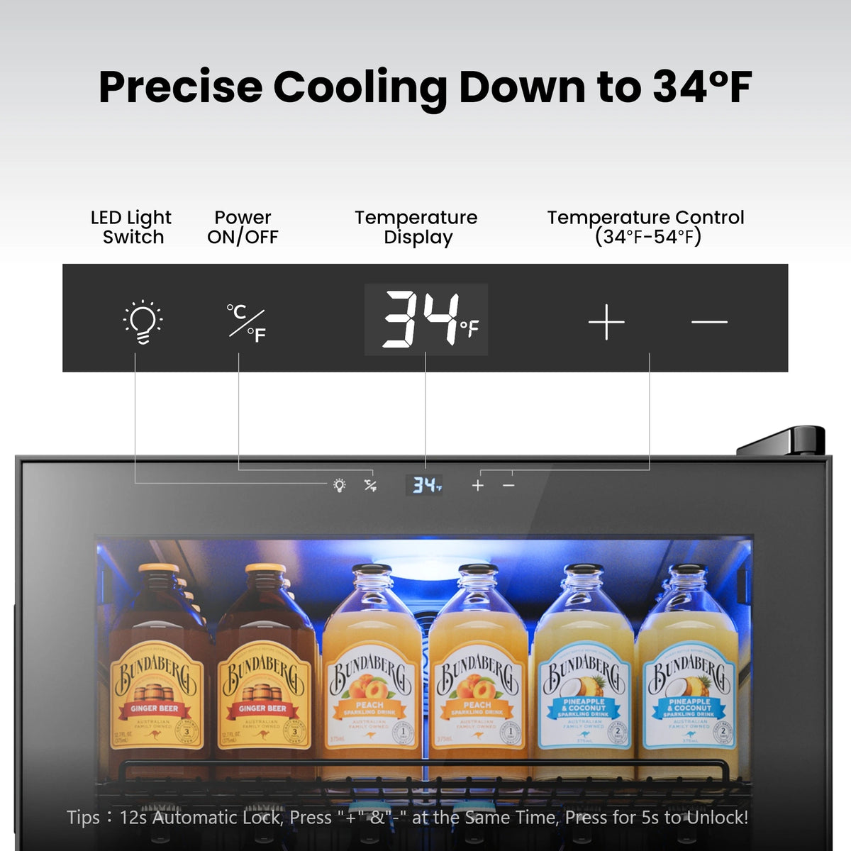 Yeego 155-Can Beverage Fridge