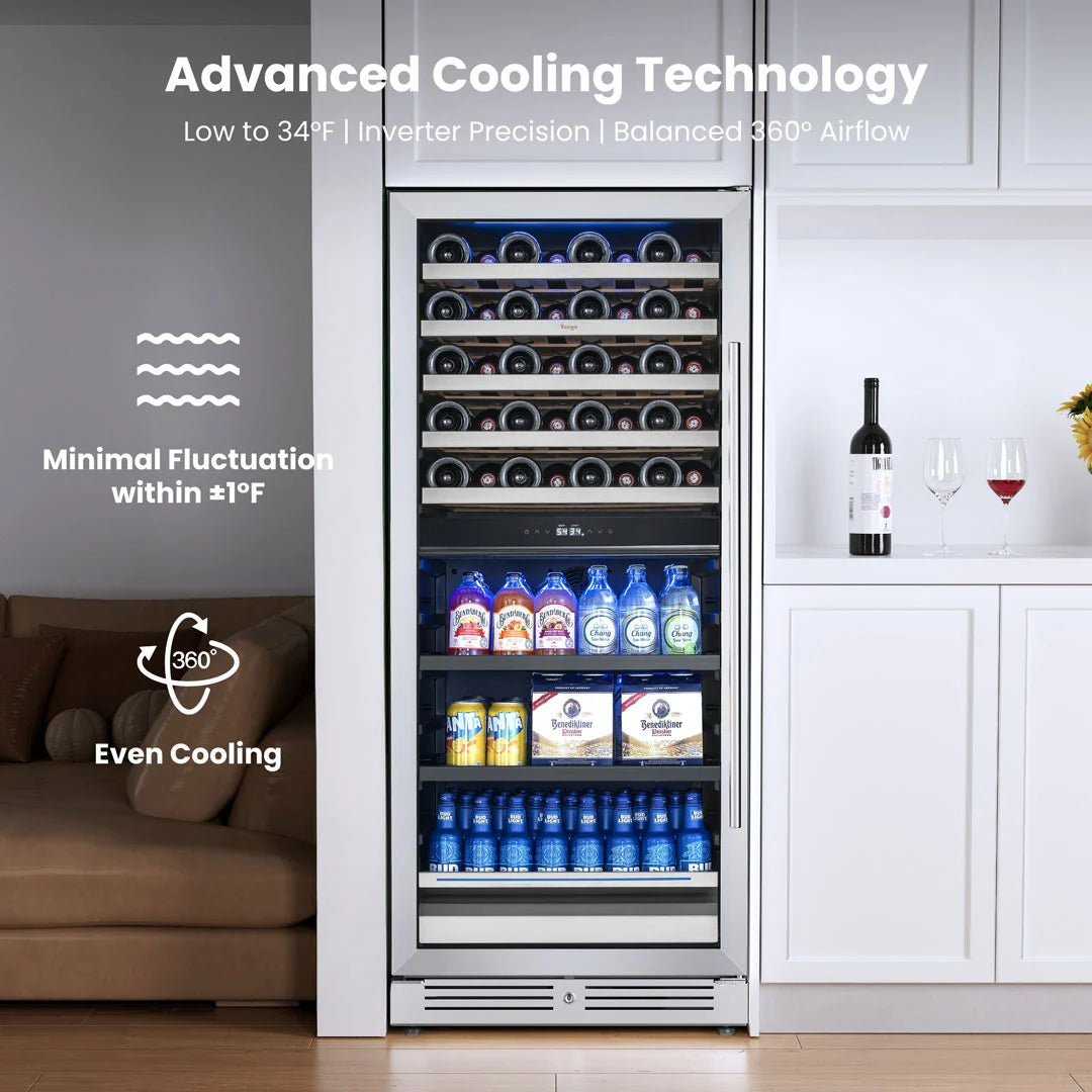 Yeego Tall Beverage Fridges, 238 Cans