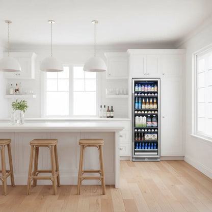 Yeego Tall Beverage Fridges, 378 Cans