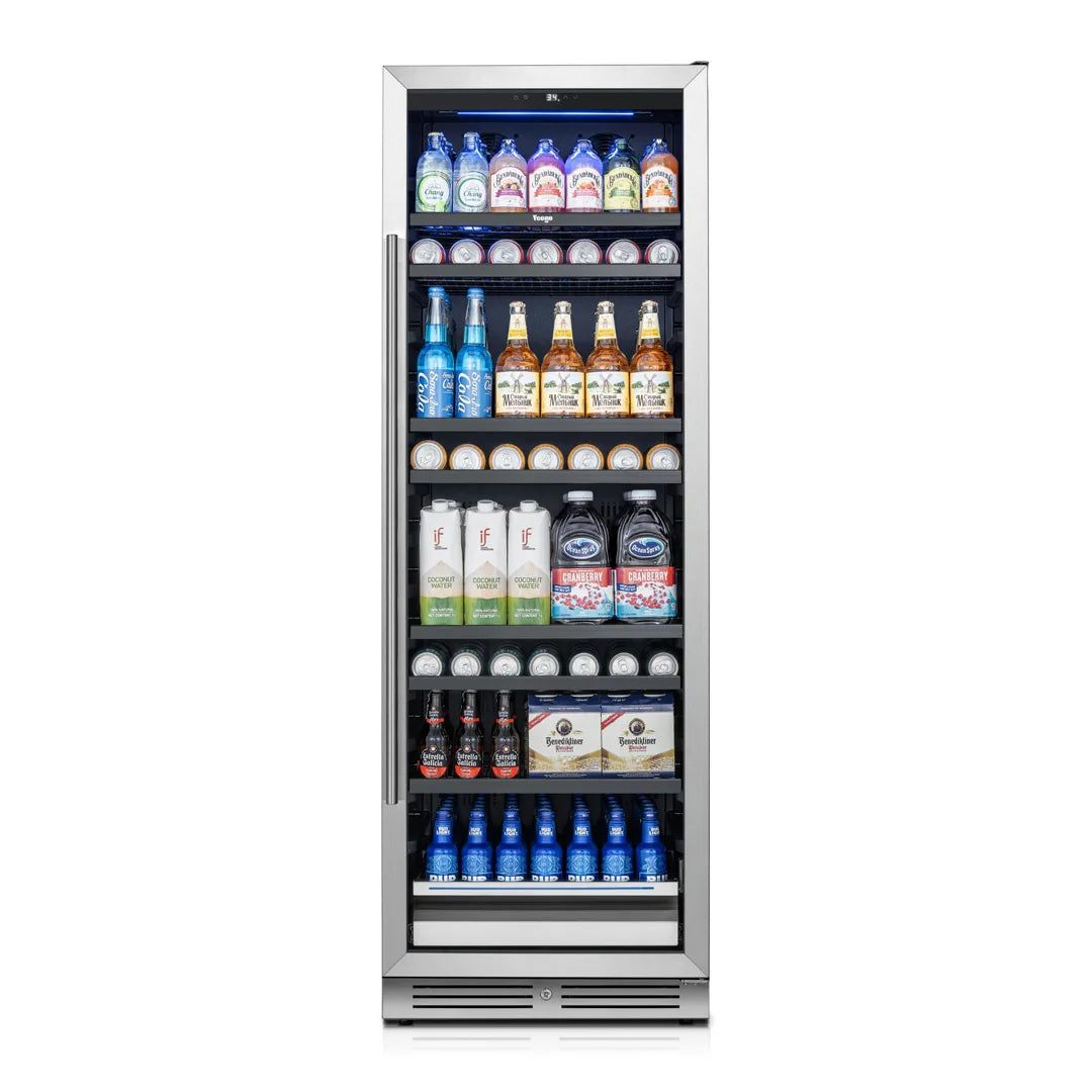 Yeego Tall Beverage Fridges, 378 Cans