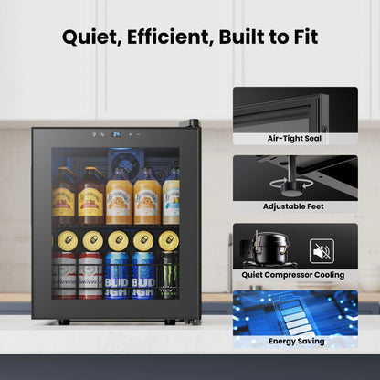 Yeego 65-Can Beverage Fridge