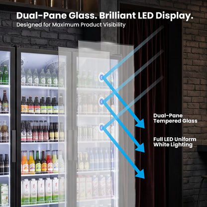 Yeego Commercial Display Fridge