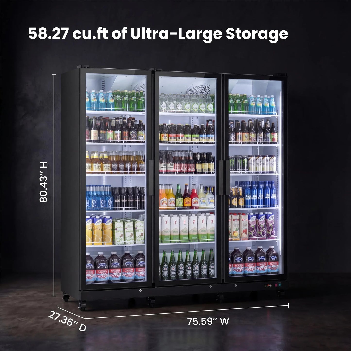 Yeego Commercial Display Fridge