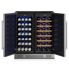 Yeego 30'' Outdoor Wine Beverage Fridge, 80 Cans 33 Bottles