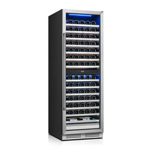 Yeego 24'' Dual Zone Wine Fridge, 154 Bottles