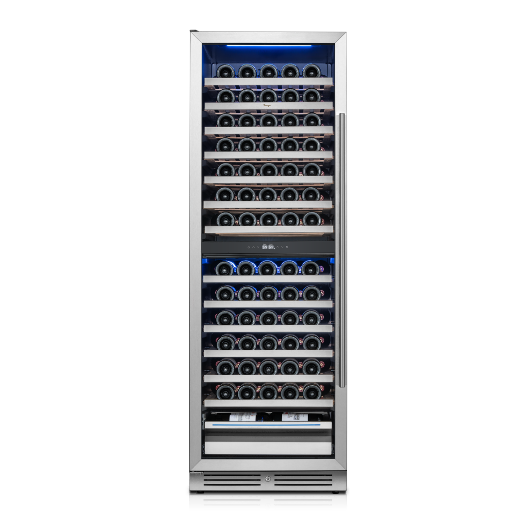 Yeego 24'' Dual Zone Wine Fridge, 154 Bottles