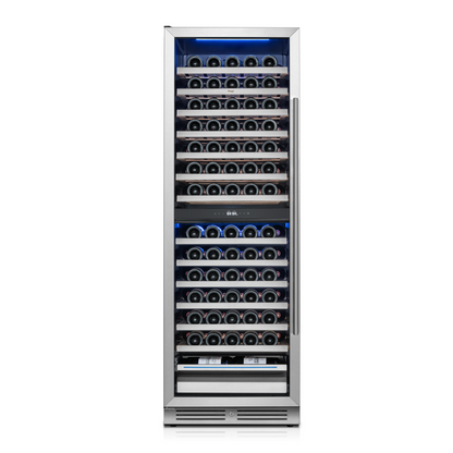 Yeego 24'' Dual Zone Wine Fridge, 154 Bottles