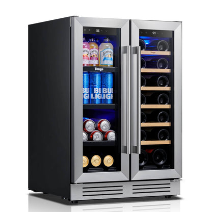 Yeego French Door Wine Beverage Fridge