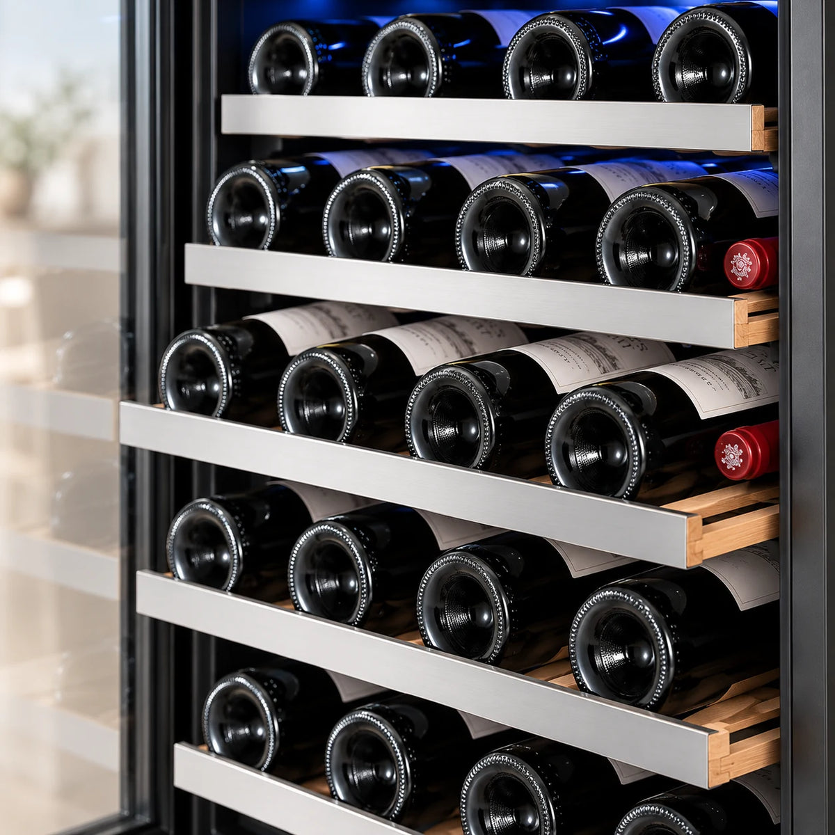Yeego 24'' Tall Wine Fridge, 89 Bottles