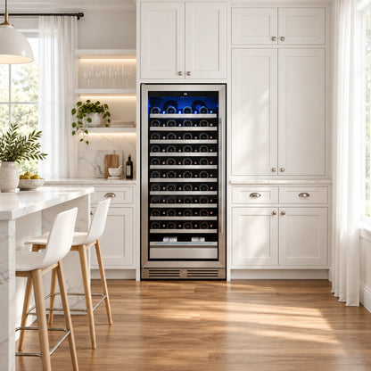 Yeego 24'' Tall Wine Fridge, 89 Bottles