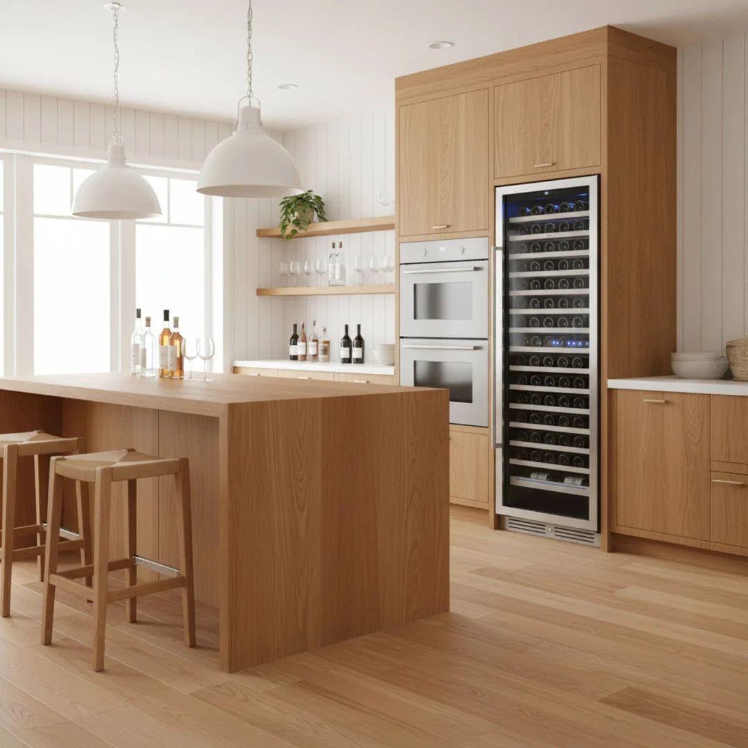 Yeego 24'' Tall Wine Fridge, 165 Bottles