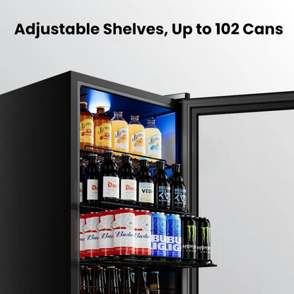 Yeego Freestanding Beverage Cooler