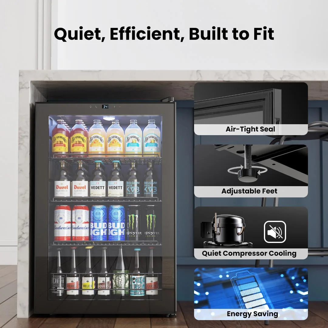 Yeego Freestanding Beverage Cooler