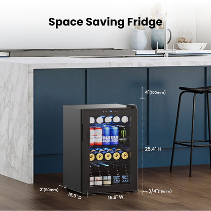 Yeego Freestanding Beverage Cooler