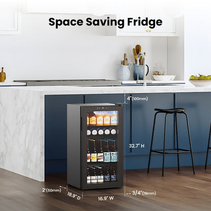 Yeego Freestanding Beverage Cooler