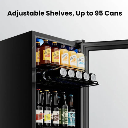 Yeego Freestanding Beverage Cooler