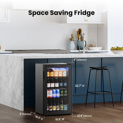 Yeego Freestanding Beverage Cooler