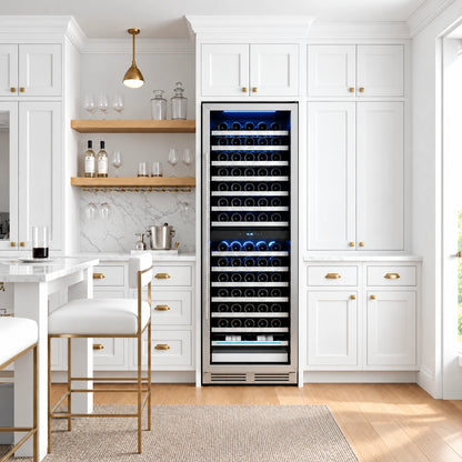 Yeego 24'' Dual Zone Wine Fridge, 154 Bottles
