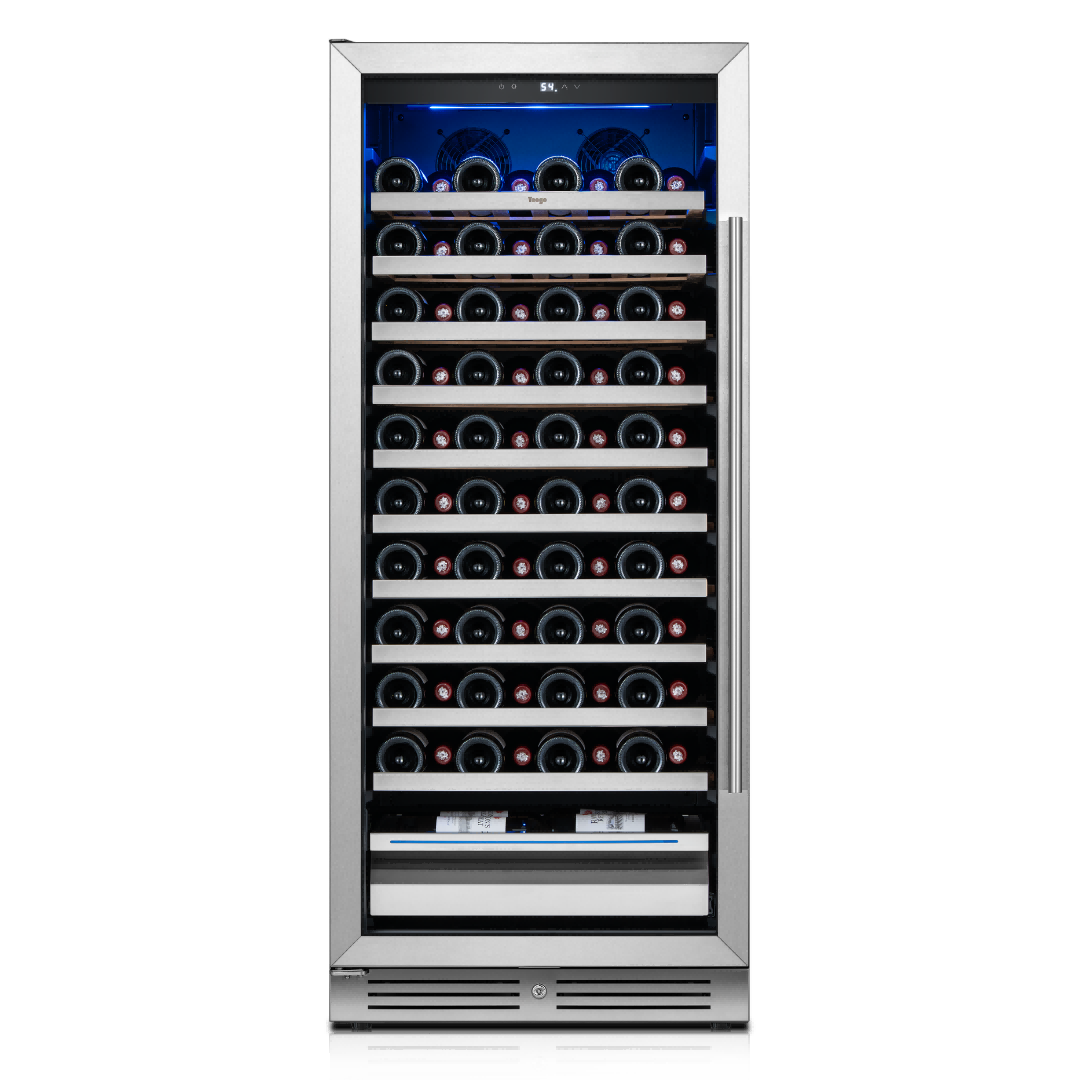 Yeego 24'' Tall Wine Fridge, 89 Bottles