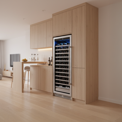 Yeego 24'' Tall Wine Fridge, 89 Bottles