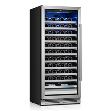 Yeego 24'' Tall Wine Fridge, 89 Bottles