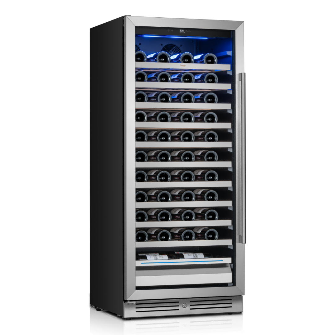 Yeego 24'' Tall Wine Fridge, 89 Bottles